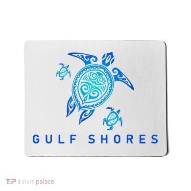 Gulf Shores Alabama Vintage Style Beach Mousepad