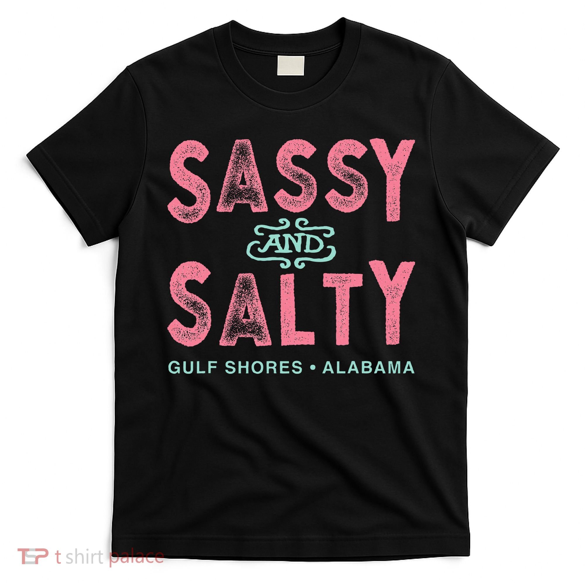 Gulf Shores Alabama Sea Blue Tribal Turtle T-Shirt