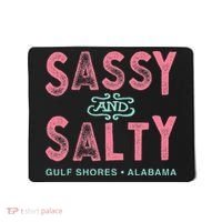 Gulf Shores Alabama Sea Blue Tribal Turtle Mousepad thumb 0