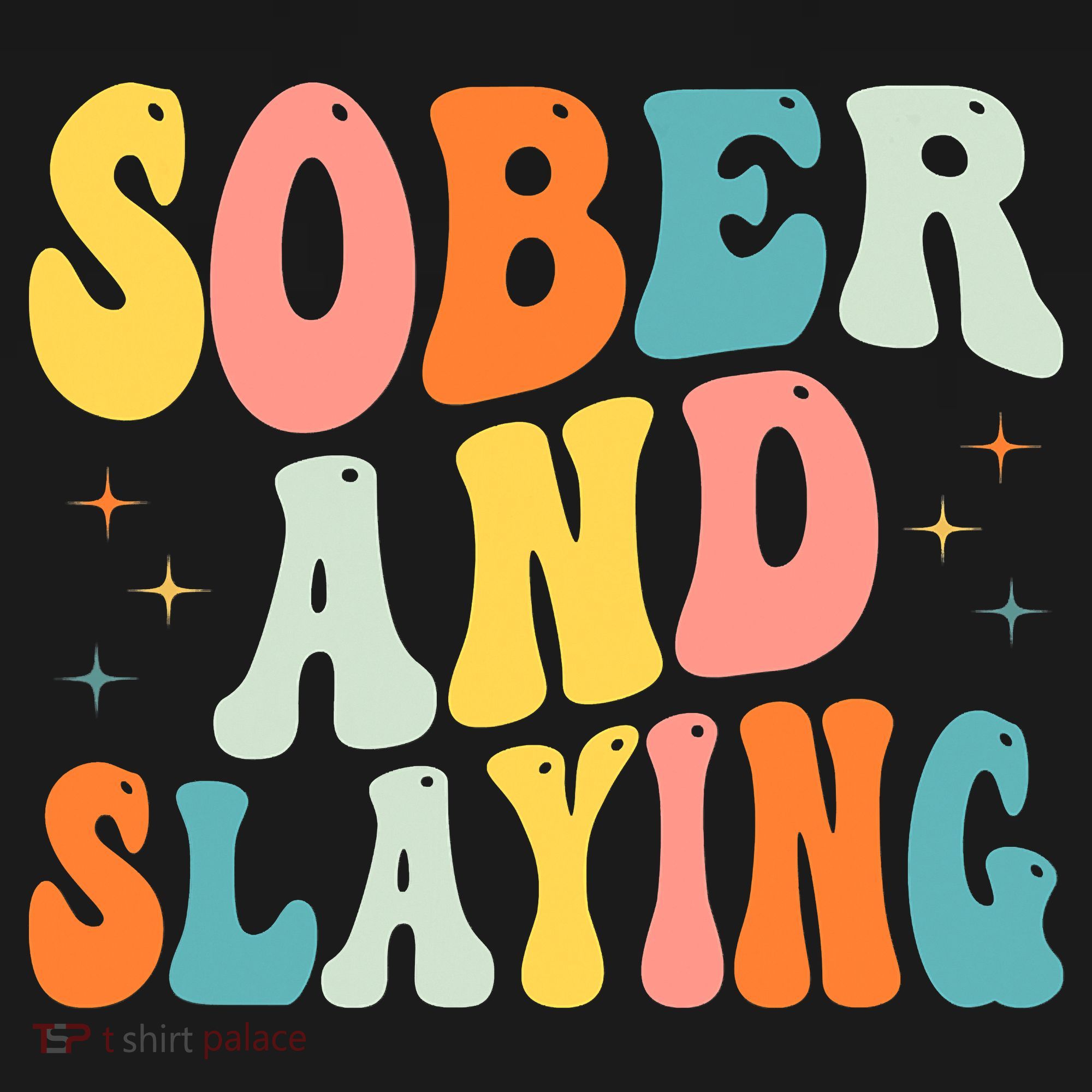 Groovy Sober And Slaying Sobriety Recovery Anniversary Awareness Women's Hoodie