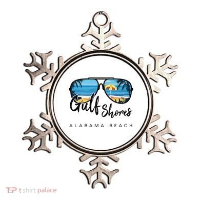 Gulf Shores Alabama Palm Tree Sunglasses Souvenir Ornament