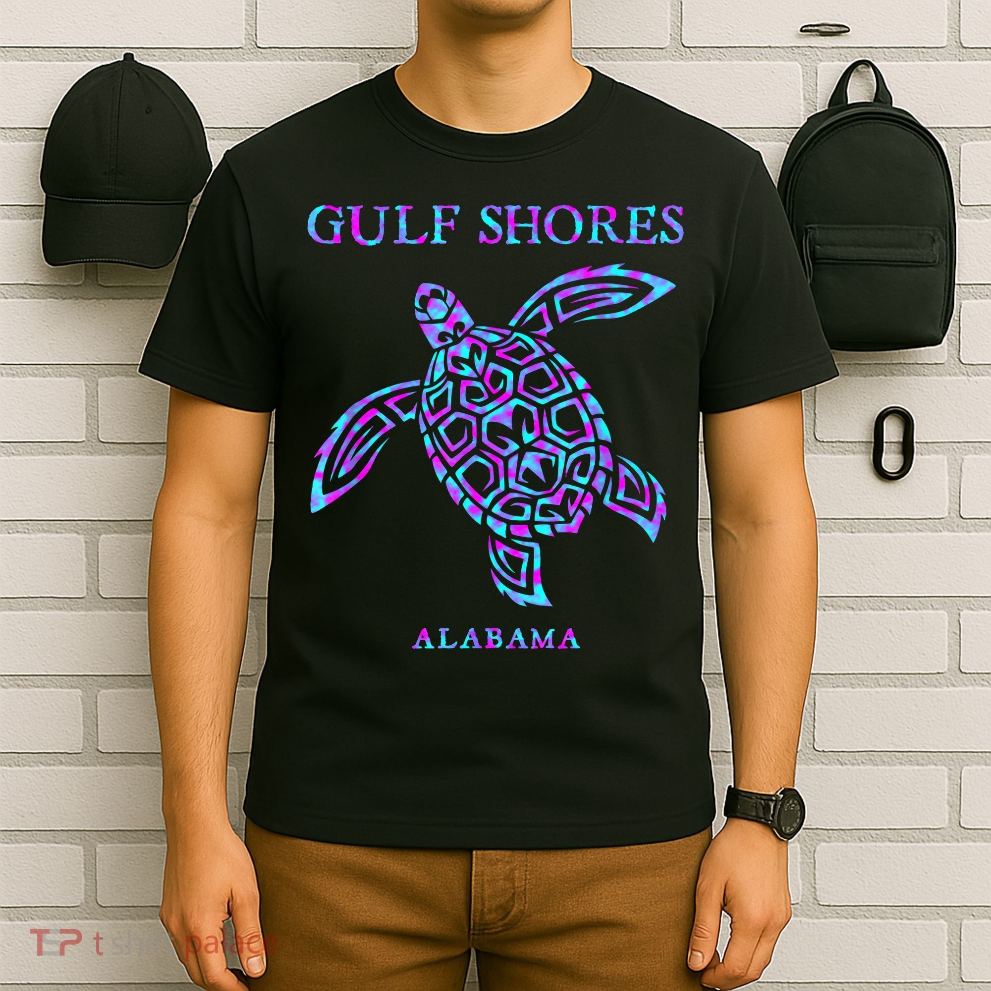 Gulf Shores Alabama Sea Turtle Boy Girl T-Shirt