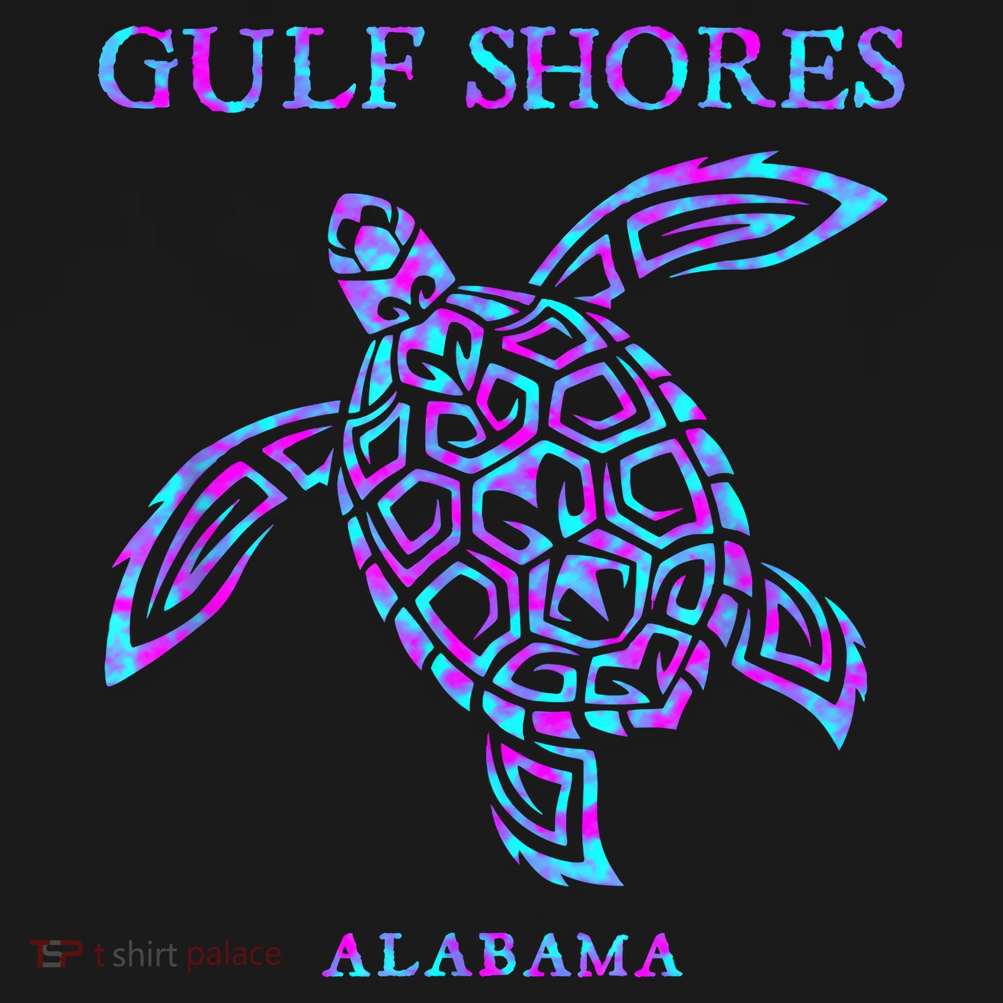 Gulf Shores Alabama Sea Turtle Boy Girl Women's Tank Top