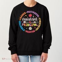 Groovy School Assistant Principal Teacher Appreciation Women's Sweatshirt thumb 0