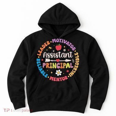 Groovy School Assistant Principal Teacher Appreciation Hoodie