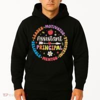 Groovy School Assistant Principal Teacher Appreciation Hoodie thumb 2