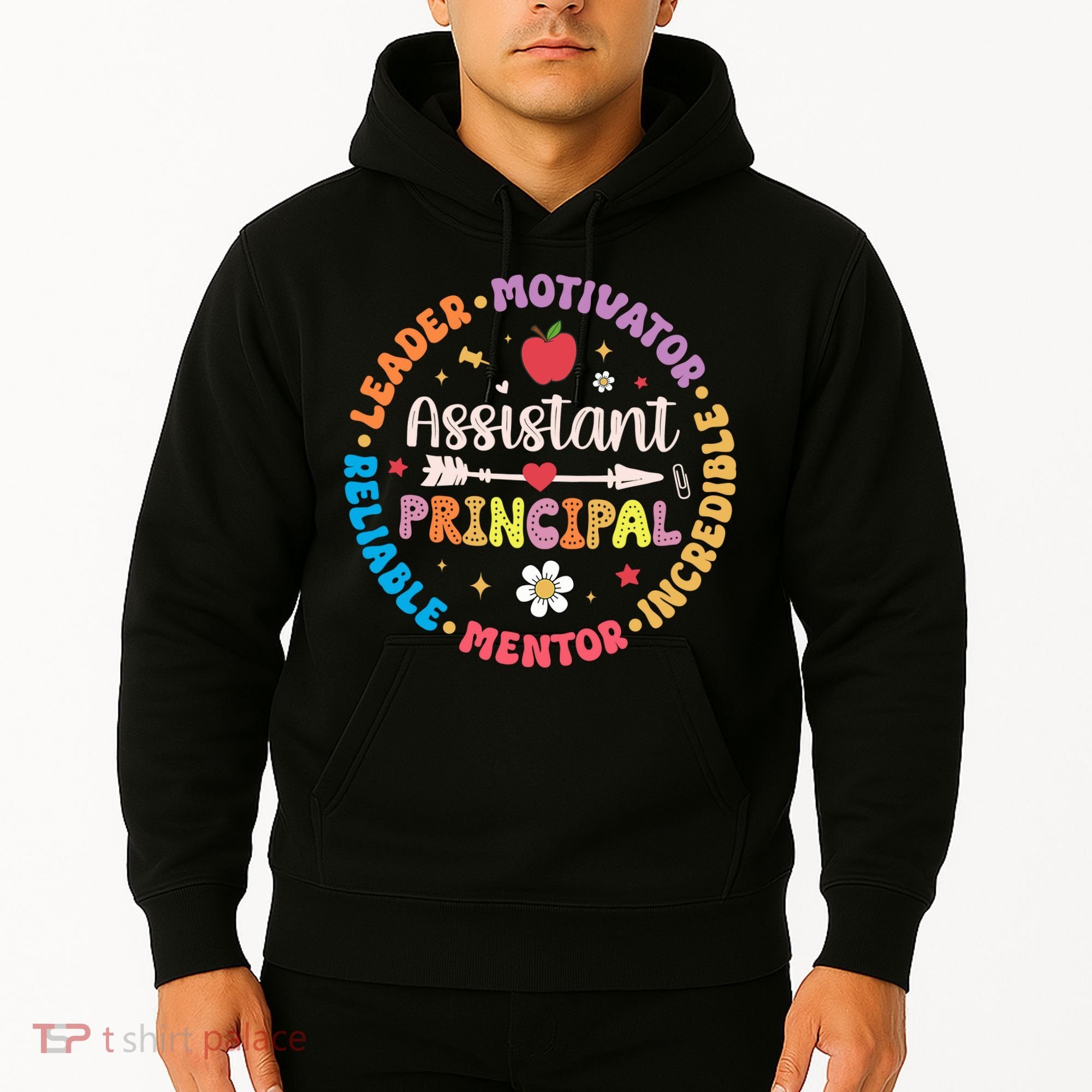 Groovy School Assistant Principal Teacher Appreciation Hoodie