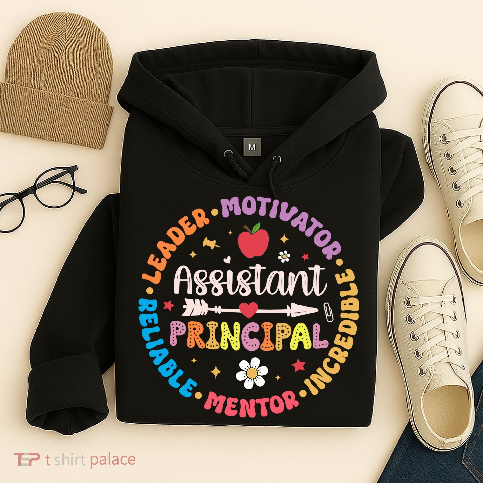 Groovy School Assistant Principal Teacher Appreciation Hoodie