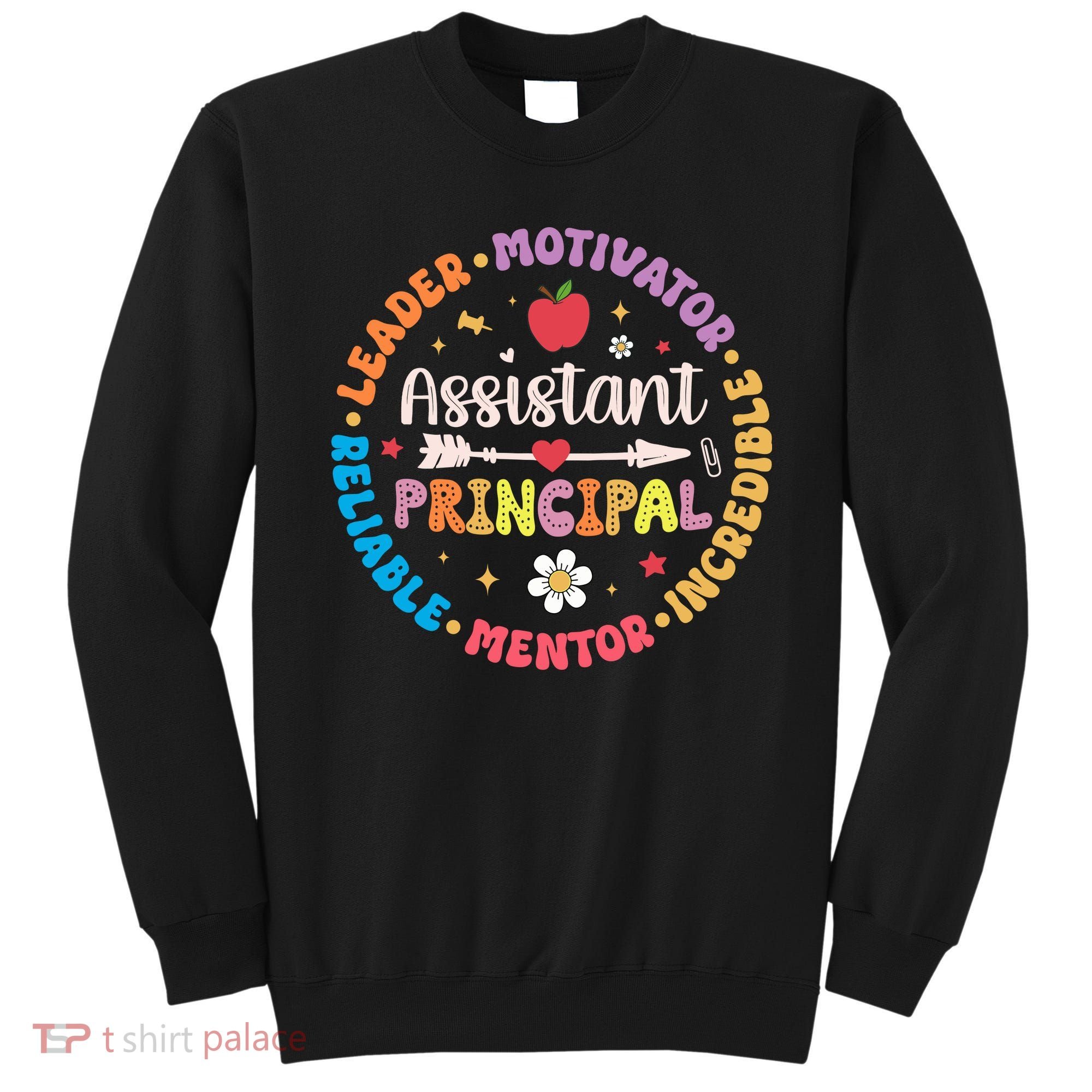 Groovy School Assistant Principal Teacher Appreciation Sweatshirt