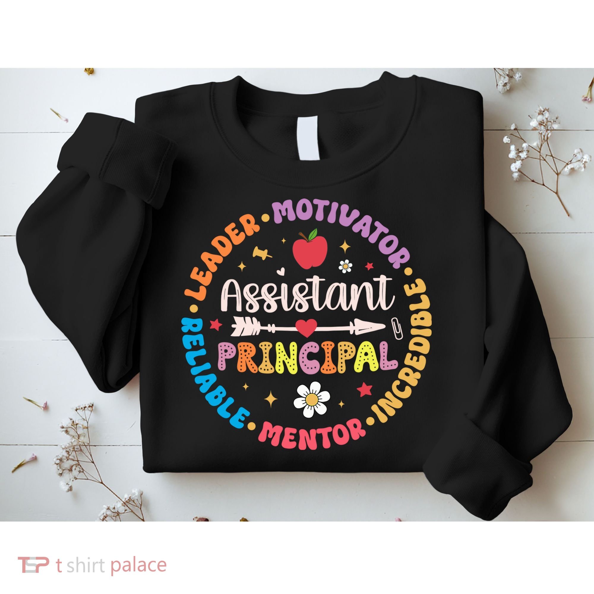 Groovy School Assistant Principal Teacher Appreciation Sweatshirt