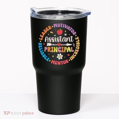 Groovy School Assistant Principal Teacher Appreciation Tumbler