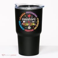 Groovy School Assistant Principal Teacher Appreciation Tumbler thumb 0