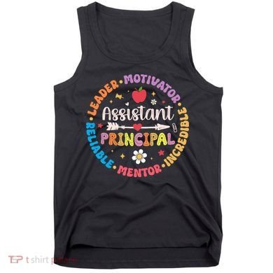 Groovy School Assistant Principal Teacher Appreciation Tank Top