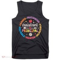 Groovy School Assistant Principal Teacher Appreciation Tank Top thumb 0