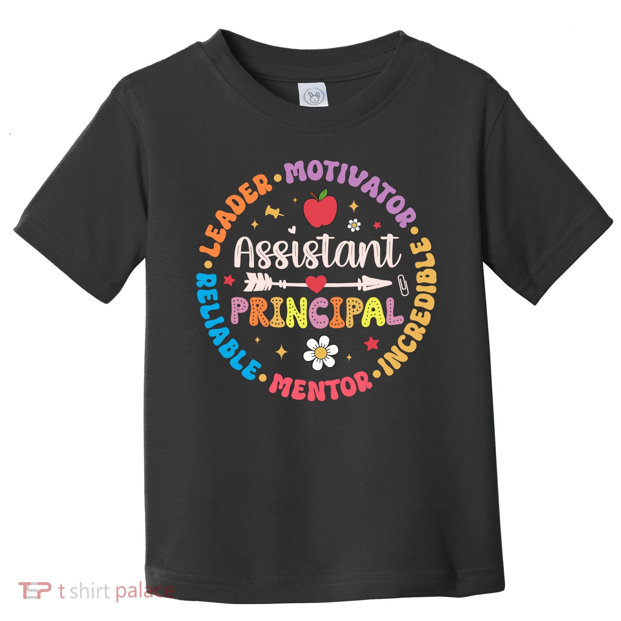 Groovy School Assistant Principal Teacher Appreciation Toddler T-Shirt