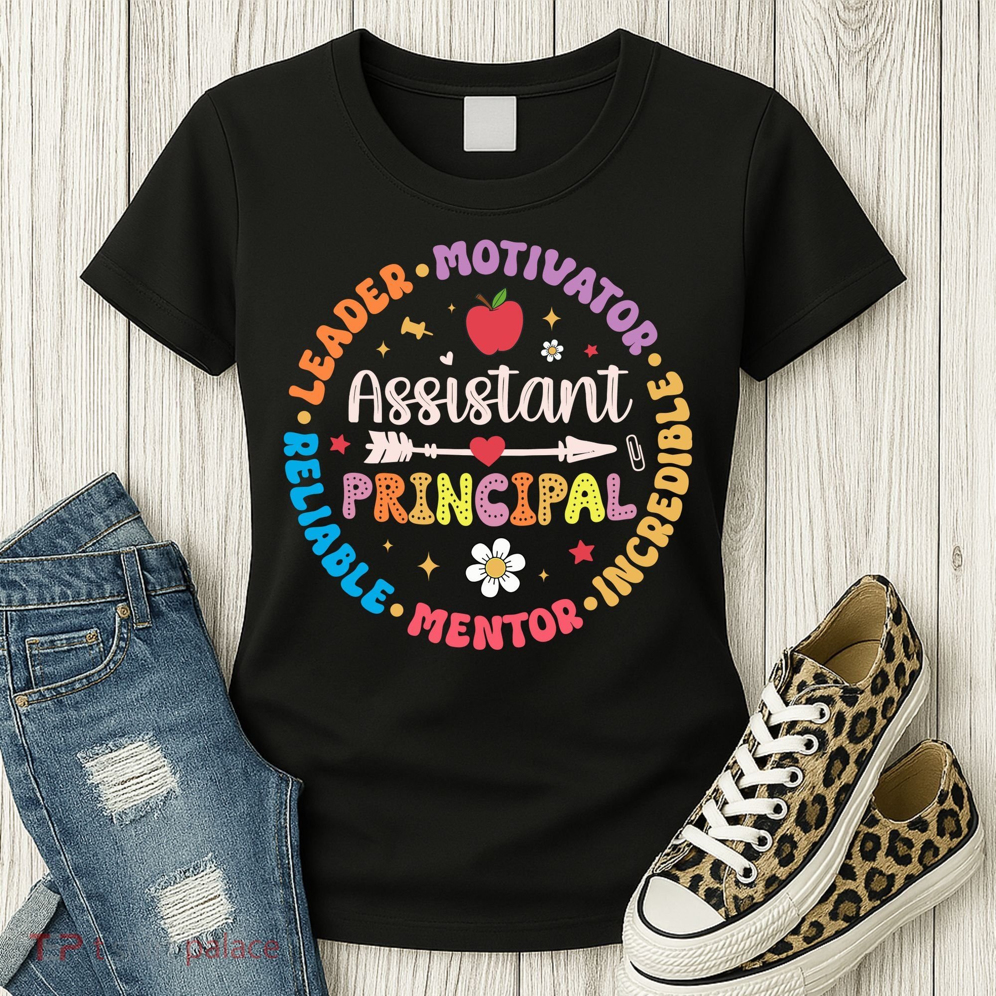 Groovy School Assistant Principal Teacher Appreciation Women's T-Shirt