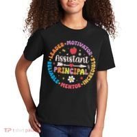 Groovy School Assistant Principal Teacher Appreciation Kids T-Shirt thumb 2