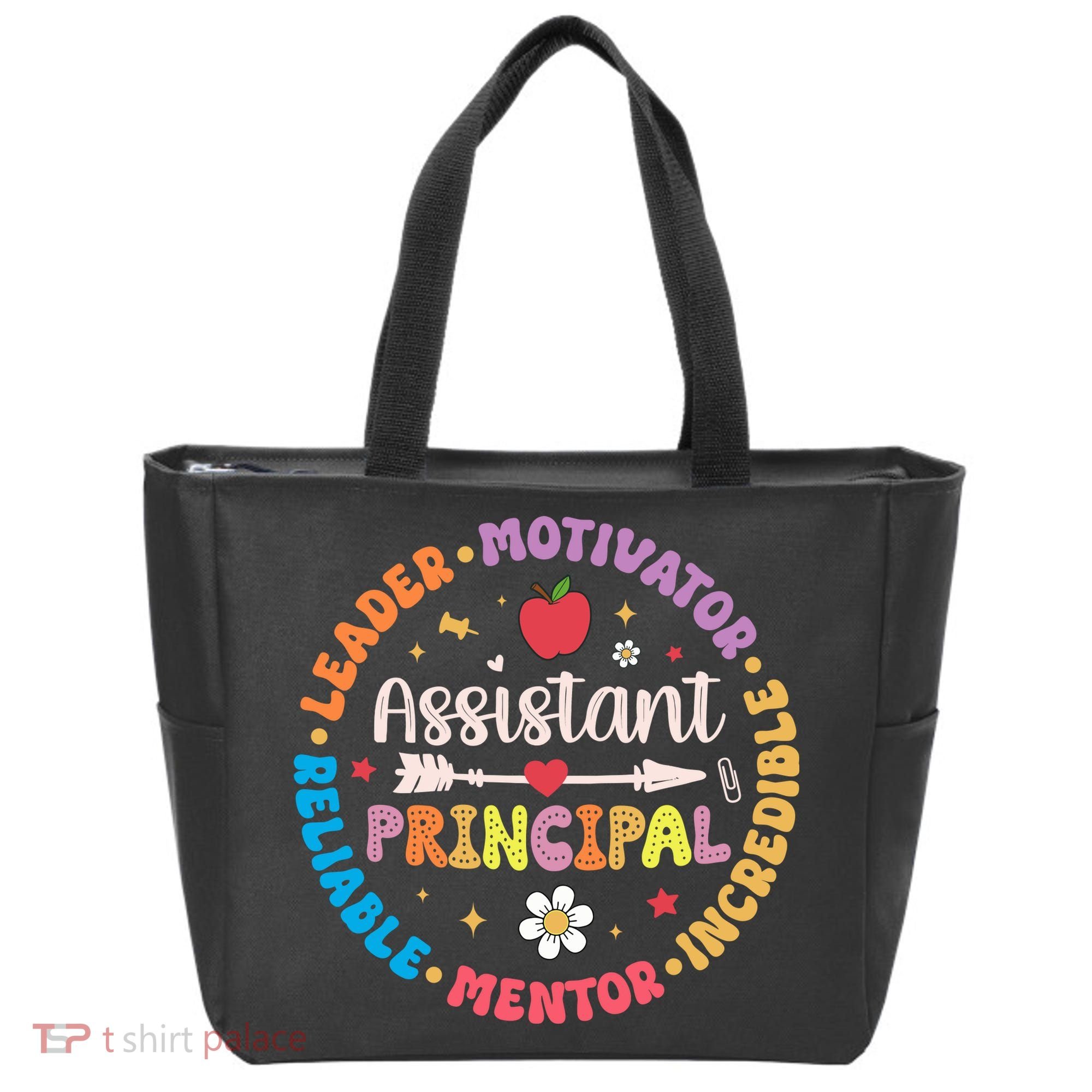 Groovy School Assistant Principal Teacher Appreciation Tote Bag