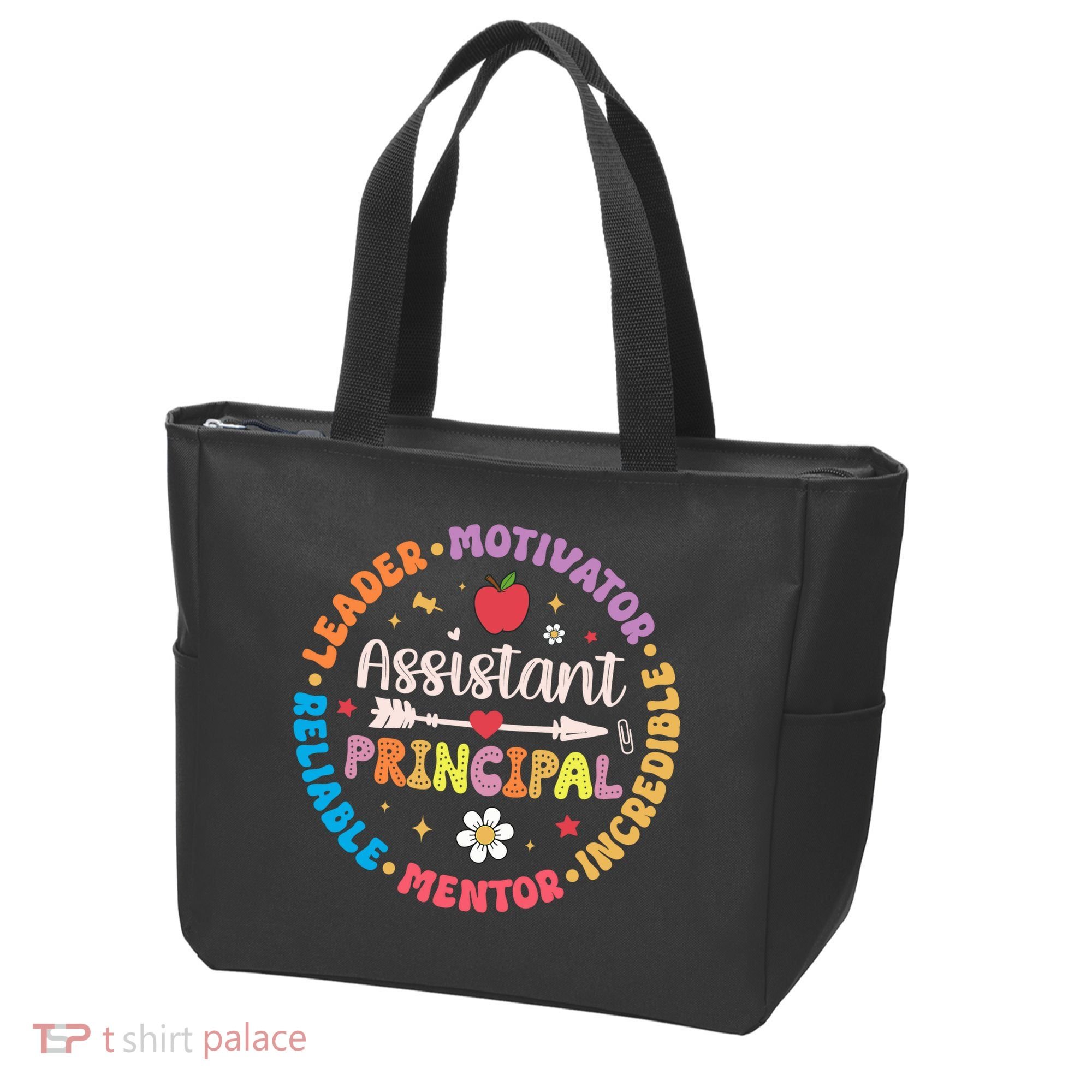 Groovy School Assistant Principal Teacher Appreciation Tote Bag