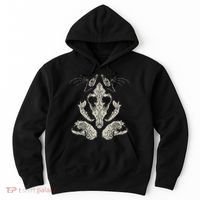 Goth Skulls & Bones Vulture Culture Taxidermy Gothic Hoodie thumb 0