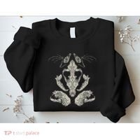 Goth Skulls & Bones Vulture Culture Taxidermy Gothic Sweatshirt thumb 2