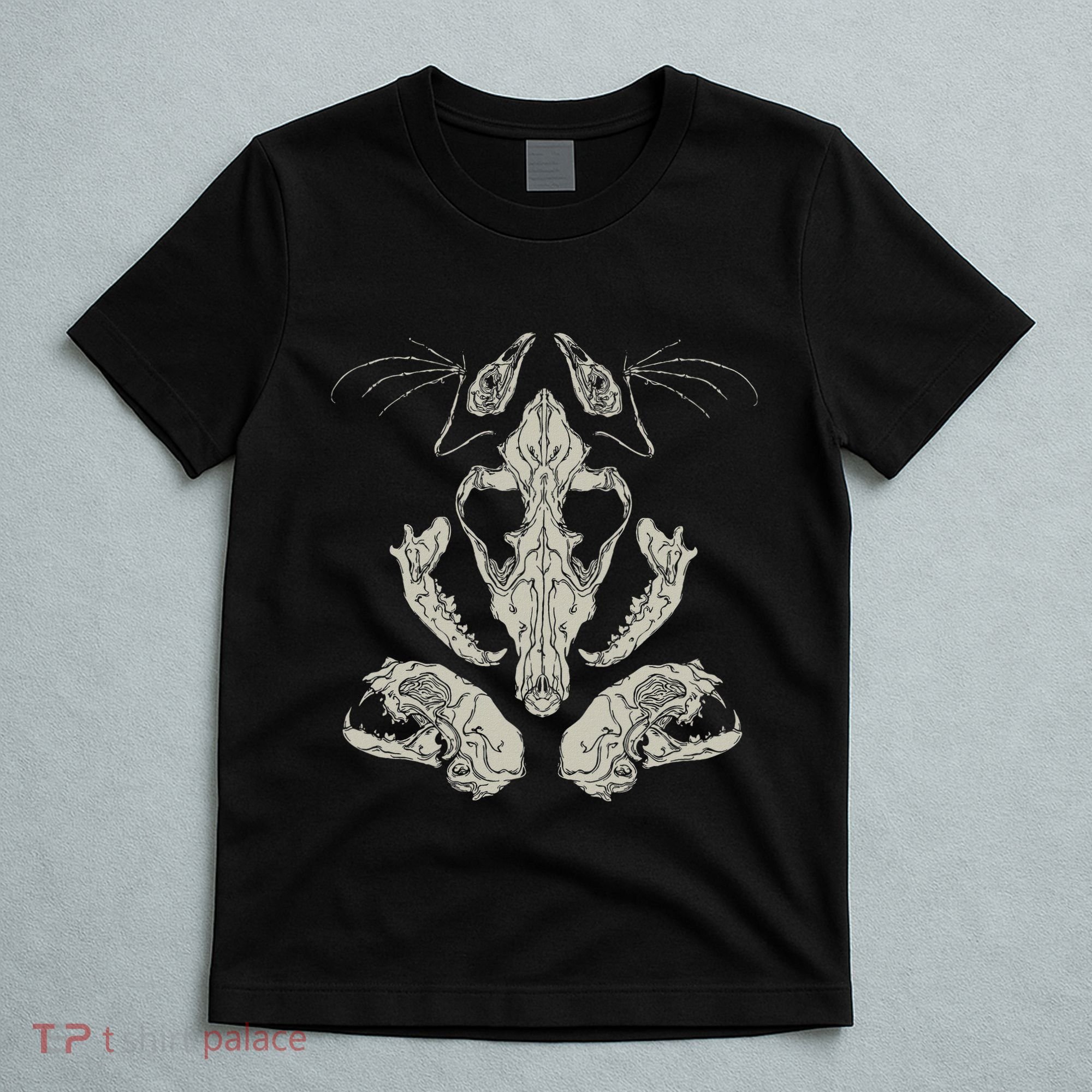 Goth Skulls & Bones Vulture Culture Taxidermy Gothic T-Shirt