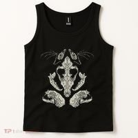 Goth Skulls & Bones Vulture Culture Taxidermy Gothic Tank Top thumb 2
