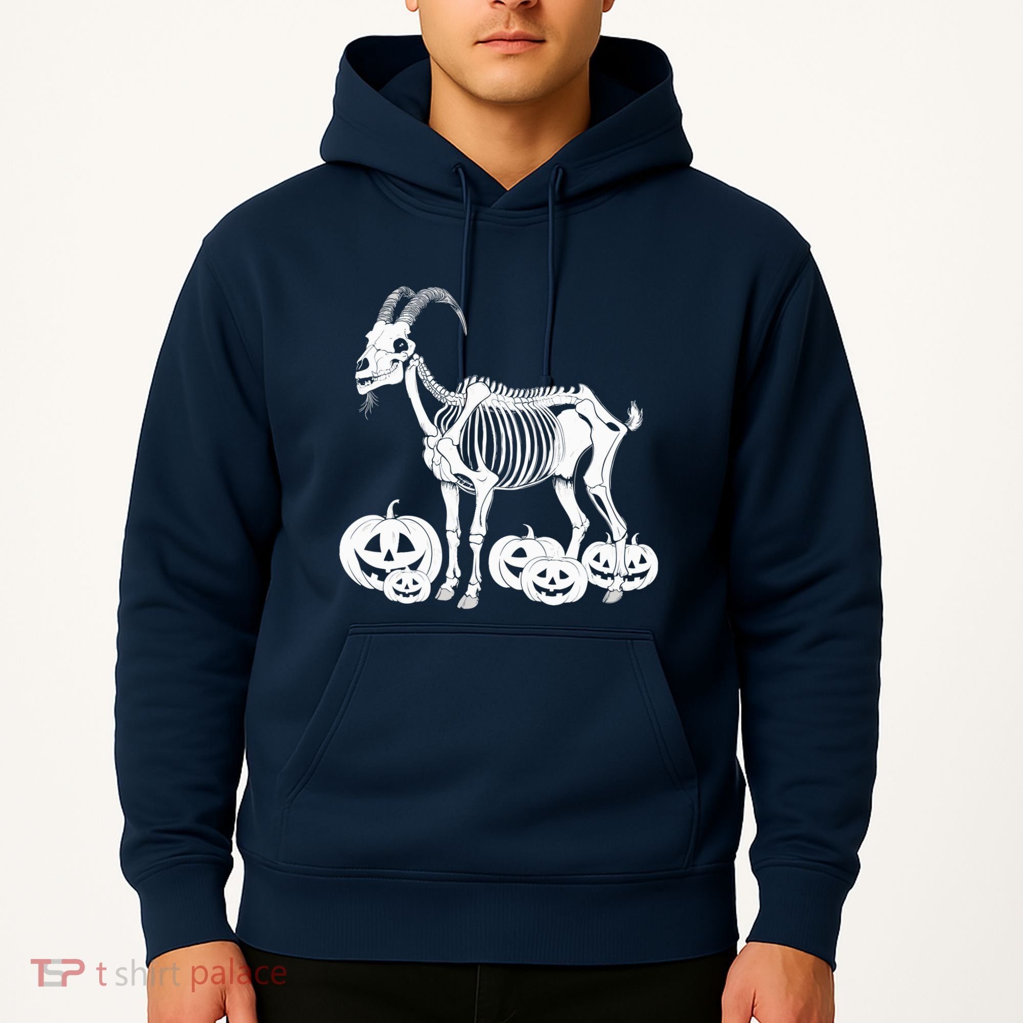 Goat Skeleton Birthday Halloweens Wo Hoodie