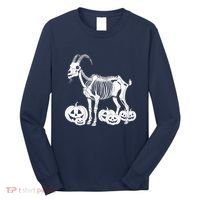 Goat Skeleton Birthday Halloweens Wo Long Sleeve Shirt thumb 0