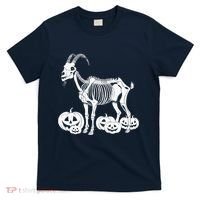 Goat Skeleton Birthday Halloweens Wo T-Shirt thumb 0