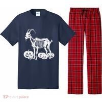 Goat Skeleton Birthday Halloweens Wo Pajama Set thumb 0