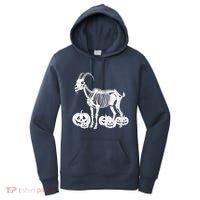 Goat Skeleton Birthday Halloweens Wo Women's Hoodie thumb 0