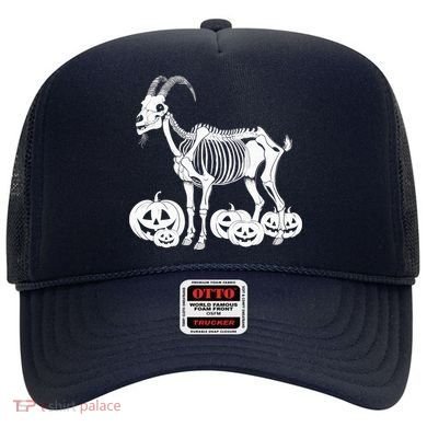 Goat Skeleton Birthday Halloweens Wo Hat