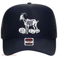 Goat Skeleton Birthday Halloweens Wo Hat thumb 0