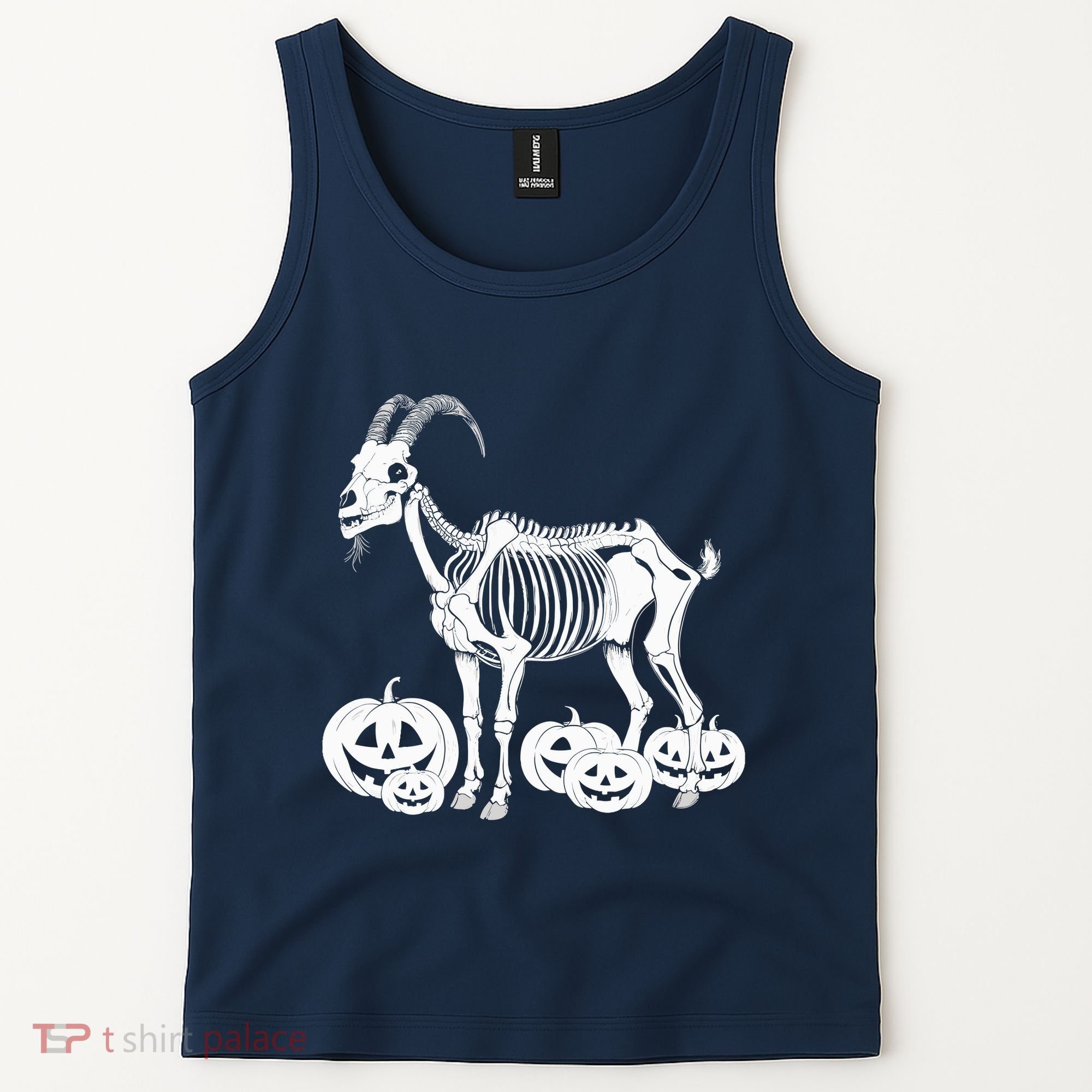 Goat Skeleton Birthday Halloweens Wo Tank Top
