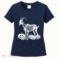 Goat Skeleton Birthday Halloweens Wo Women's T-Shirt thumb 0