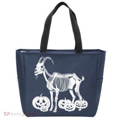 Goat Skeleton Birthday Halloweens Wo Tote Bag