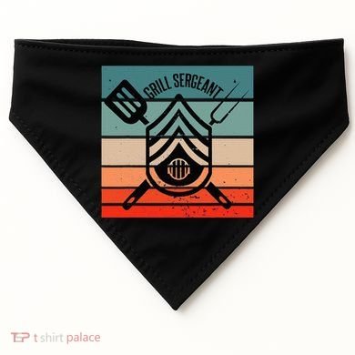 Grill Sergeant Bbq Master Master Of Grilling USA-Made Doggie Bandana