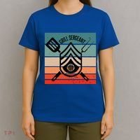Grill Sergeant Bbq Master Master Of Grilling T-Shirt thumb 4