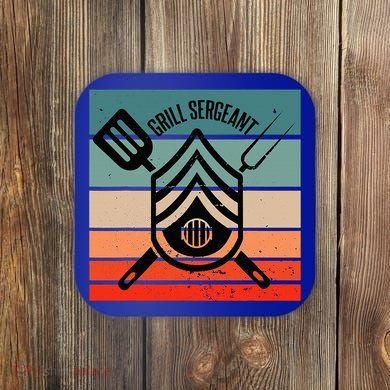 Grill Sergeant Bbq Master Master Of Grilling Coaster