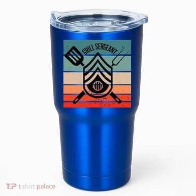 Grill Sergeant Bbq Master Master Of Grilling Tumbler