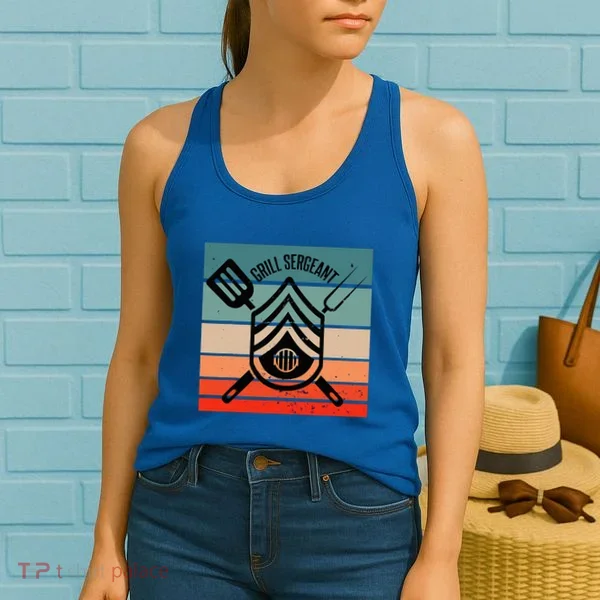 Grill Sergeant Bbq Master Master Of Grilling Women's Tank Top