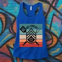 Grill Sergeant Bbq Master Master Of Grilling Women's Tank Top thumb 3