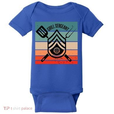 Grill Sergeant Bbq Master Master Of Grilling Baby Bodysuit