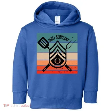 Grill Sergeant Bbq Master Master Of Grilling Toddler Hoodie