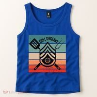 Grill Sergeant Bbq Master Master Of Grilling Tank Top thumb 2