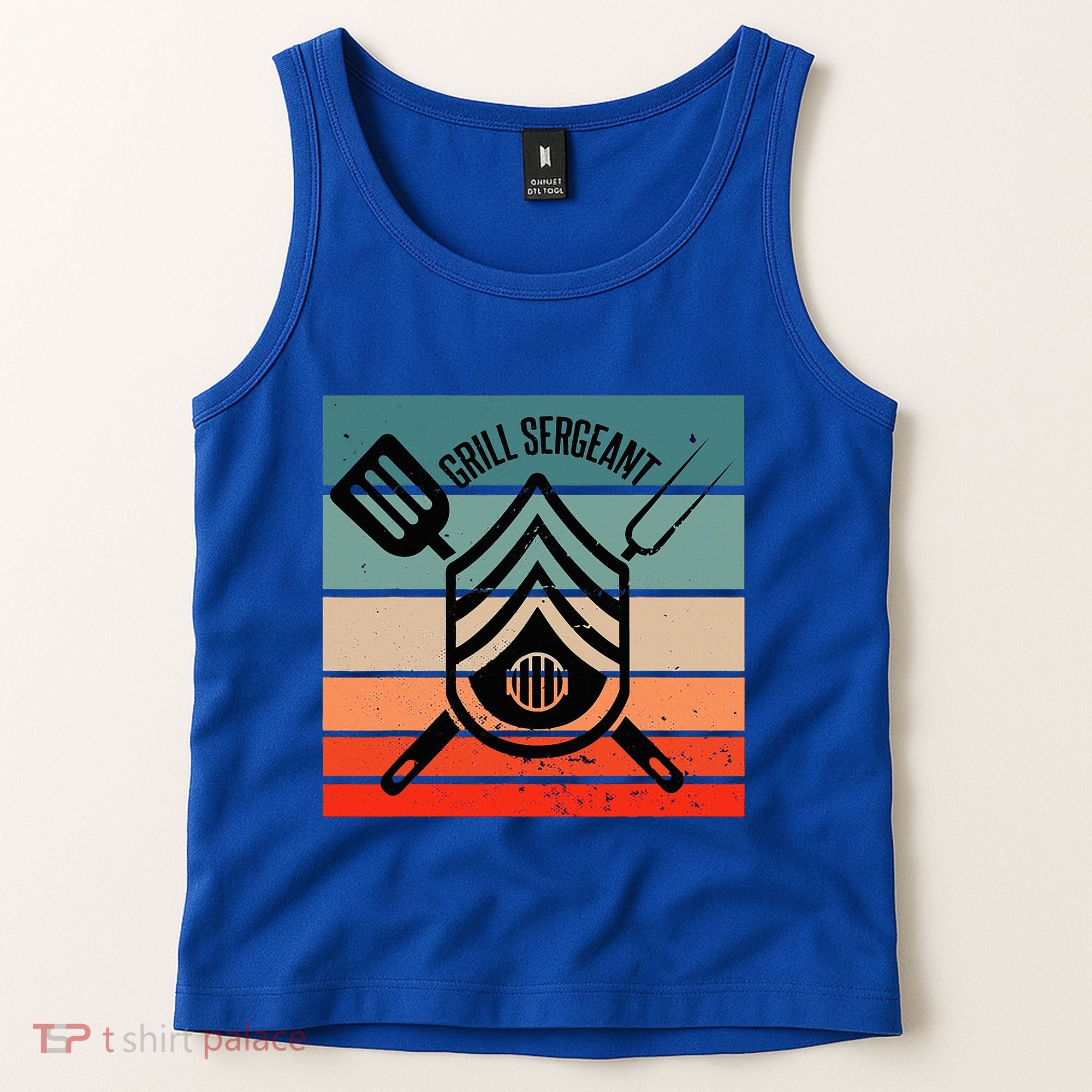Grill Sergeant Bbq Master Master Of Grilling Tank Top
