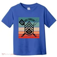 Grill Sergeant Bbq Master Master Of Grilling Toddler T-Shirt thumb 0
