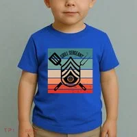 Grill Sergeant Bbq Master Master Of Grilling Toddler T-Shirt thumb 2