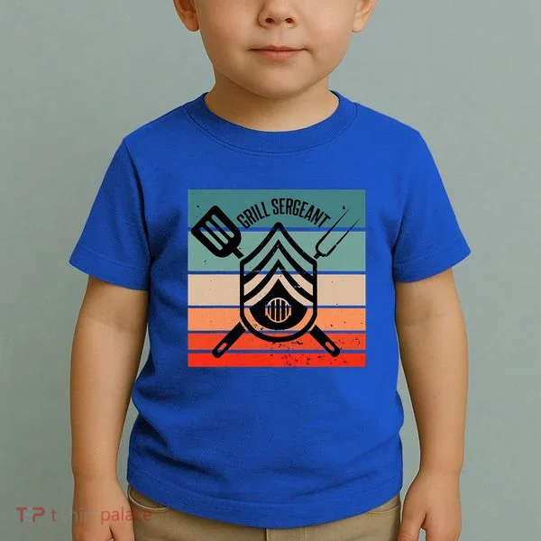 Grill Sergeant Bbq Master Master Of Grilling Toddler T-Shirt